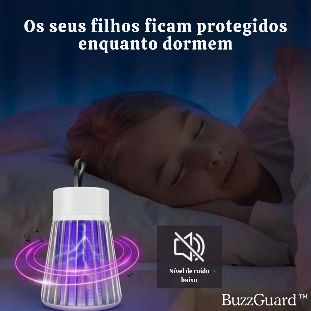 BUZZGUARD™ | LÂMPADA ANTI-MOSQUITOS