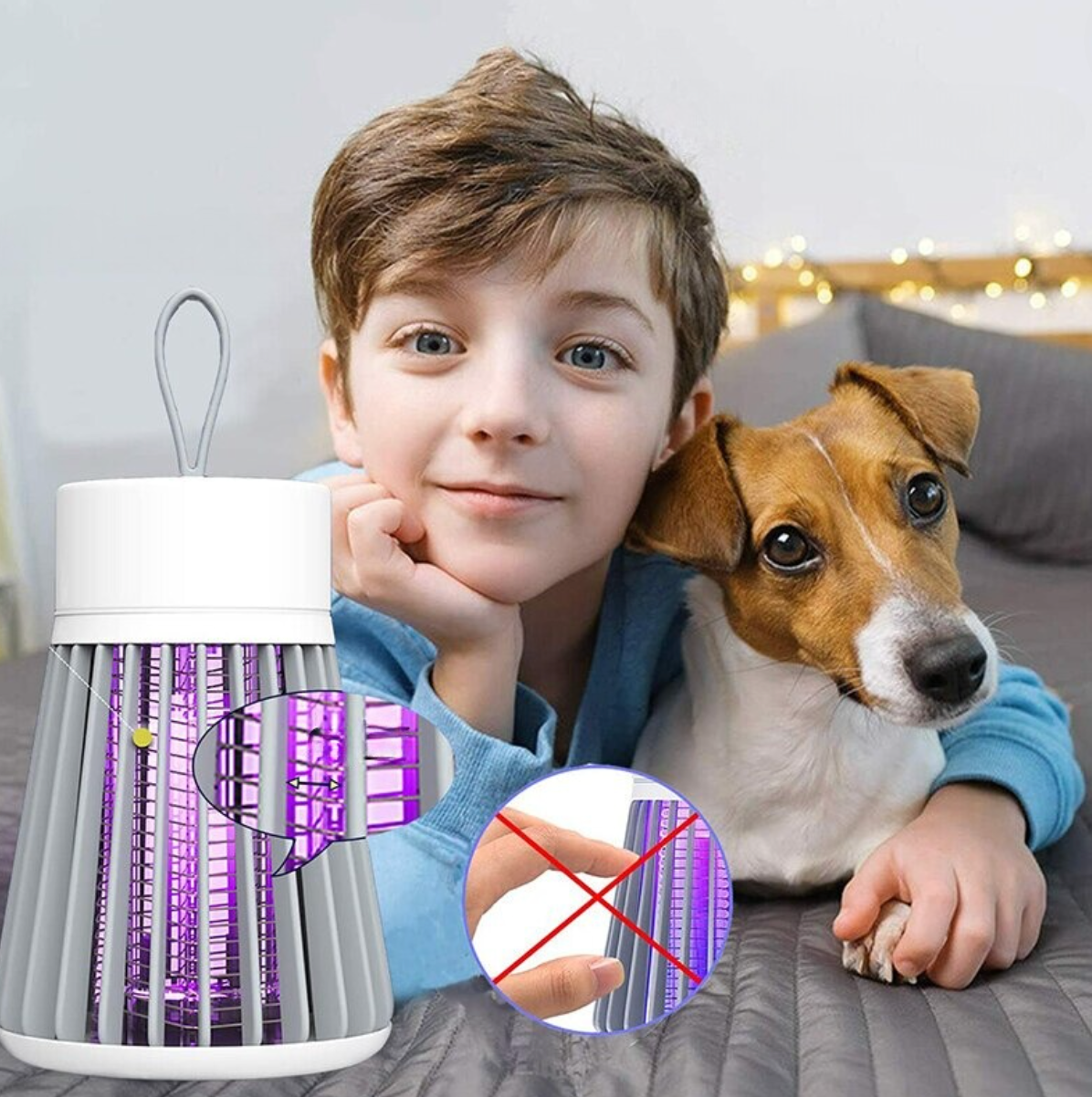 BUZZGUARD™ | LÂMPADA ANTI-MOSQUITOS