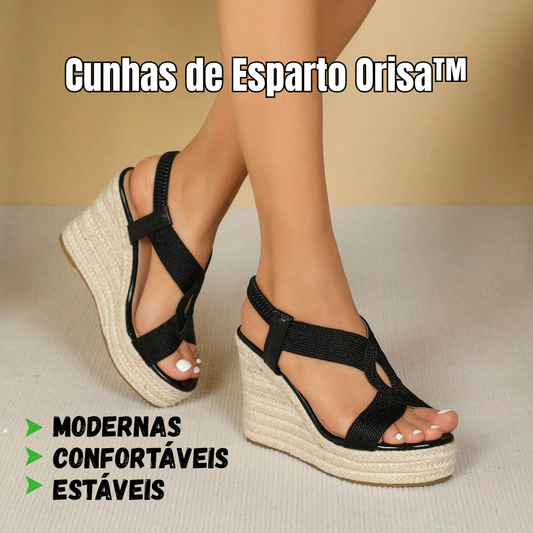 Orisa™ | Cunhas de Esparto Ortopédicas com Acabamento Brilhante