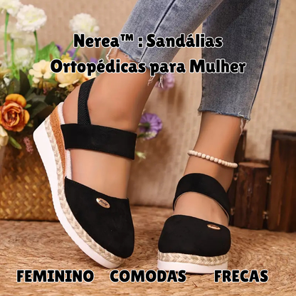 Nerea| Sandálias Ortopédicas para Mulher