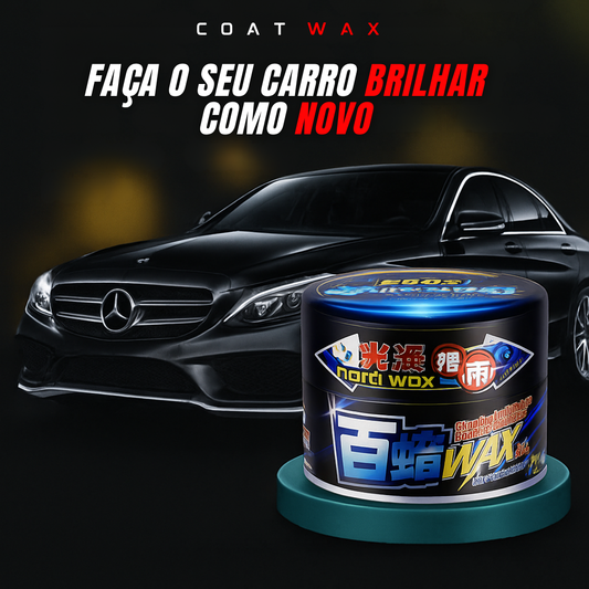 CoatWax: Cera de proteção para carroçarias