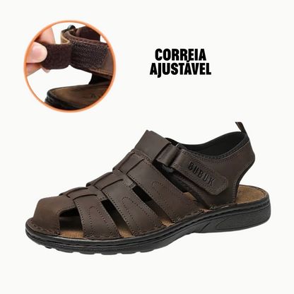 TrailStep| Sandálias Ortopédicas em Couro