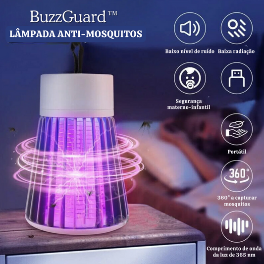 BUZZGUARD™ | LÂMPADA ANTI-MOSQUITOS